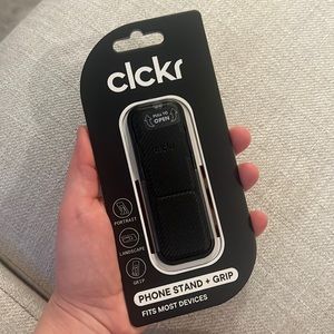 Clckr Phone Stand and Grip - Fits Most Devices